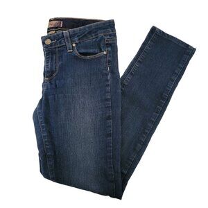 Paige Peg Skinny Jeans Womens Size 26 Low Rise Dark Wash Denim Pants
